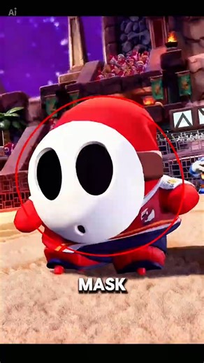 Why Shy Guy Never Removes His Mask (Super Mario Mystery) #shorts