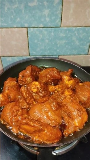 Tandoori Chicken Recipe/তান্দুরি চিকেন👌#cooking #shorts #shortvideo #shortsfeed