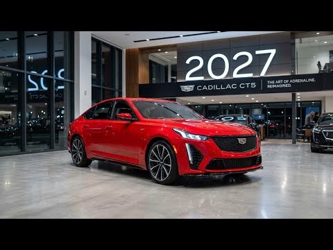 🚨 New 2027 Cadillac CT5 Unveiled! Luxury Sedan Gets a Stunning Upgrade! 🔥🚘 | Latest Review!