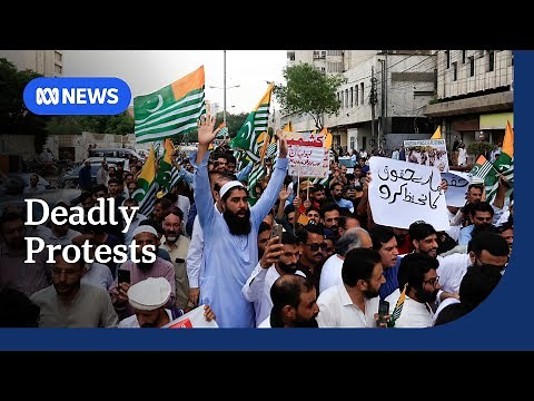 Nine killed in Kashmir protests during internet blackout | ABC NEWS