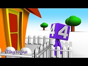 SIMPLE NUMBER COUNTING WITH THE CUBIES | COUNTING NUMBERS 1 TO 10
