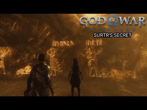 God of War Ragnarök – Part 21 | Surtr’s Secret & The Mask Fragment | No Commentary