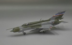 KPM 1/72 MIG-21PFM 冷门品牌的模型完工展示记录