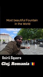 The Most Beautiful Fountain in the World - CLUJ #românia #transylvania #Travel #cluj