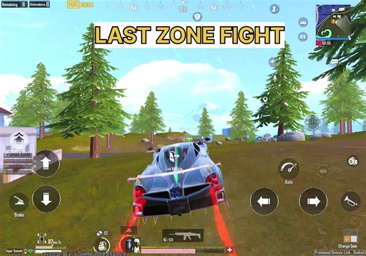 Akm King Dominates Last Zone Fight in PUBG Mobile
