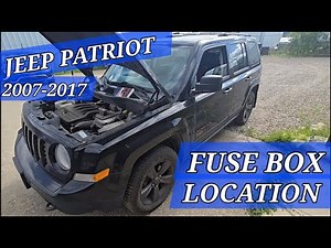 FUSE BOX/TIPM MODULE LOCATION ON JEEP PATRIOT 2007-2017 EASY ACCESS INTEGRATED POWER MODULE FUSE BOX