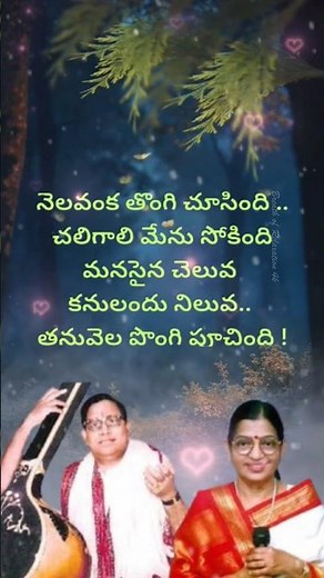 నెలవంక తొంగి చూసింది Song Lyrics | Rajakota Rahasyam Movie #shorts #telugusongs