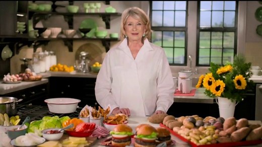 Postmates TV Spot, 'How to Make a Burger: Free Delivery' Featuring Martha Stewart