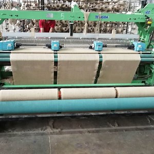 [Hot Item] Automatic Textile Rapier Loom Jute Hessian Fabric Weaving Machine