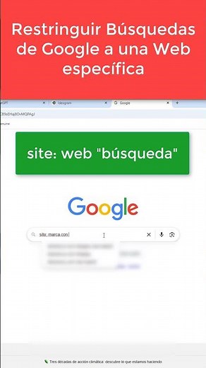 ✨ Búsqueda Avanzada en Google | Cómo Limitar la Búsqueda a Sólo una Página Web 🔐💡 | Tutorial
