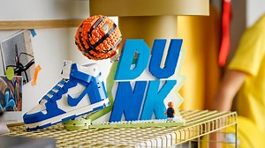 LEGO 43008 Nike Dunk buildable shoe officially revealed