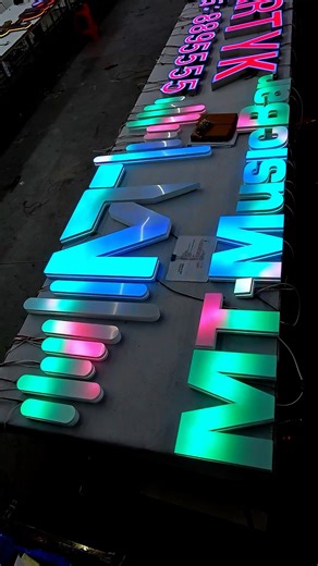 Premium LED Storefront Signage | Bright, Durable & Eye-Catching for Business #signagedesign #ledsign