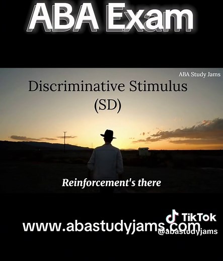 SD in ABA is a signal that a behavior will be reinforced.🤓 #bcba #rbt #bcaba #bcbaexamprep