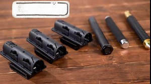 360-Degree Rotating Baton Holster,Expandable Swivel Baton Holder,Suitable for 16-26 Inch Telescopic Batons,Nylon Material,Tactical Baton Pouch, black