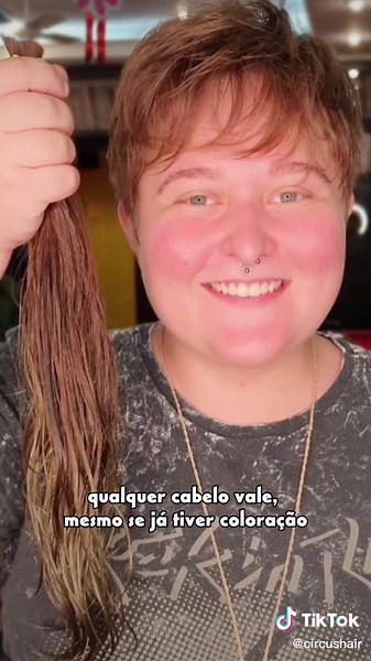 Mechinhas doadas com muito amor e carinho ❤️✨ - #circushair #doacaodecabelo