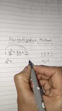 factorization method