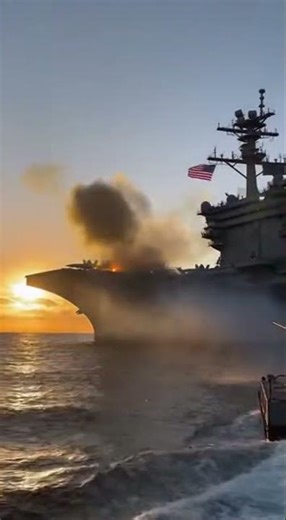 US AIRCRAFT CARRIER UNDER ATTACK – FULL ASSAULT SIMULATION #ai #military
