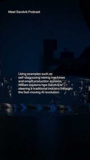 Meet Sandvik Podcast: William Smedberg, Portfolio Manager at Sandvik