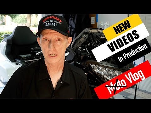 New Maintenance Videos for 2018+ Honda Goldwing | Cruiseman's Moto Vlog | CruisemansGarage.com