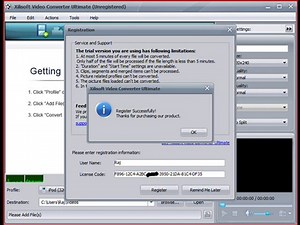 Xilisoft Video Converter Ultimate 5.1.21 Serial Number
