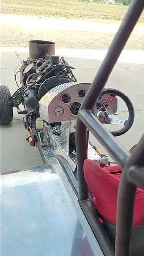 Jet Engine Turboshaft Lawn Tractor Startup