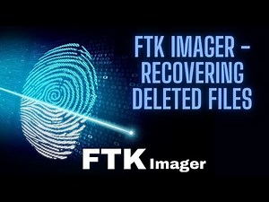 FTK IMAGER - RECOVERING DELETED FILES