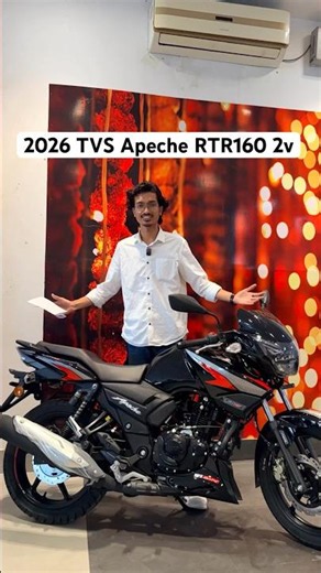 2026 TVS Apache RTR 160 2V Full Details | Onroad Price #shorts #tvs #apache #trending #bikereview
