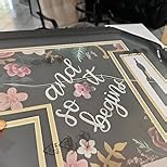 Graduation Shadow Box 23x27 Inch Display Case - Preserve Diploma(8.5x11), Cap, Tassel, Stole, Medal & 5x7 Photo | Premium Graduation Gift for Students, Friends