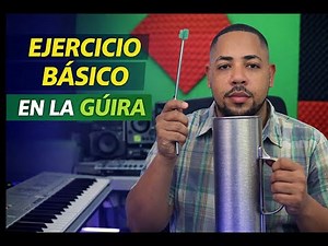 Cómo tocar la güira desde cero | Ritmo básico de merengue