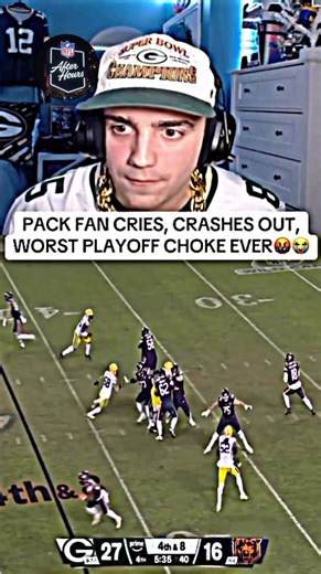 Packers Fan Collapses After Bears Loss