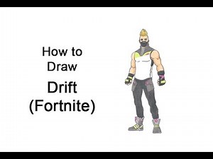 How to Draw Drift from Fortnite