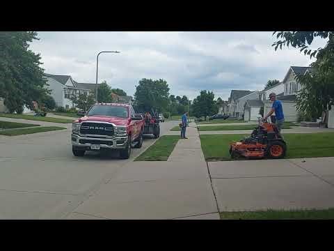 (OLD) Extremely Loud 2023 Scag V-Ride II 48'' in action (6-26-25)