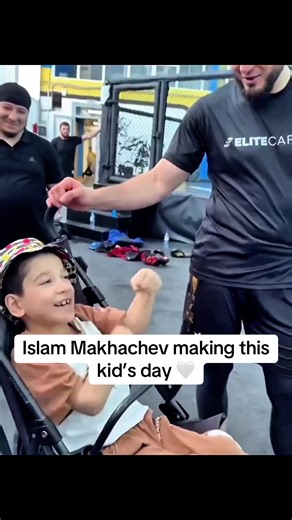 Islam Makhachev Inspires Young Fan's Dream Come True