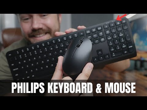 Philips Wireless Keyboard & Mouse Review!