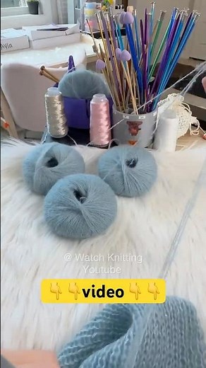 ✅ full pattern 👆linked above #knitting #knittingtutorial #summerfashion #shrugs #mohair #knit