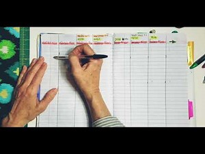 A Ramble through my composition book planner