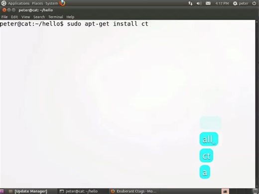 vim 联手 ctags 追踪代码