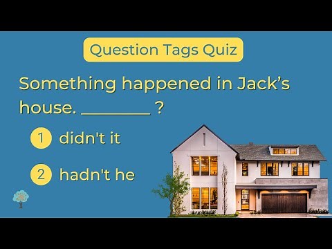 Question Tags Quiz