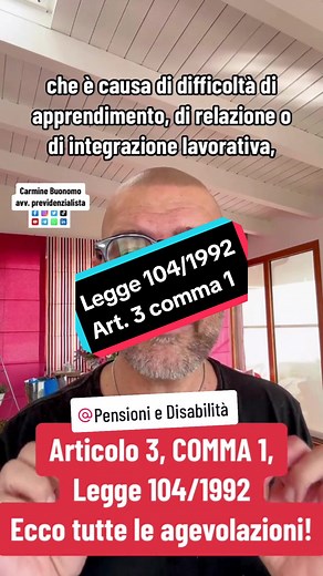 Agevolazioni Legge 104/1992: Art. 3 Comma 1 Spiegato