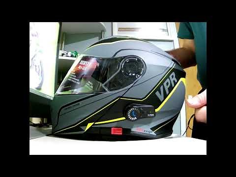 Helmet Review - Viper Helmet RS V171 Bluetooth Flip Helmet