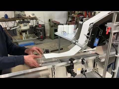 Clamshell Labeler , C Shaped Label Applicator , Top Labeling USA Canada - JDA