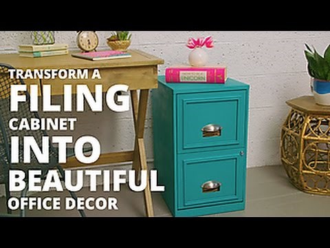 Transform a Filing Cabinet With Chalk Paint | HGTV