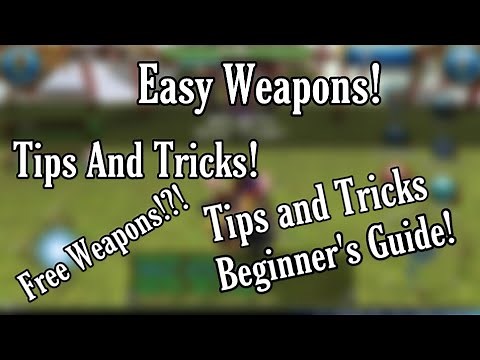 Toram - How to get FREE Weapons! (For Beginners!)