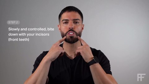 Jaw Exerciser for Men & Women – Jawline Shaper & Jaw Trainer – Alternative for Stronger Jaw – Jawline Exerciser to Sculpt Face, Reduce Double Chin – Food-Grade Silicone (Cool Grey)