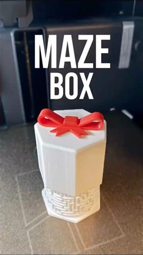 3D Printing Maze Box 🎁