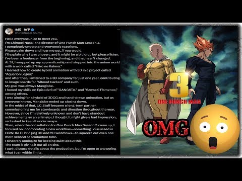 One Punch Man Season 3: Already in Trouble Before It Airs?