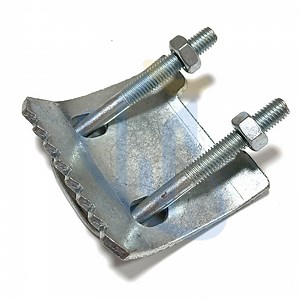 [Hot Item] Stainless Steel Galvanized U-Bolt Beam Clamp for I Beam Connection in Construction