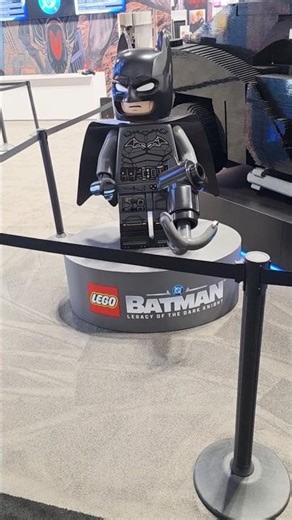 LEGO Batman and Batmobile at New York Comic Con 2025 #shorts #legobatman #batmobile