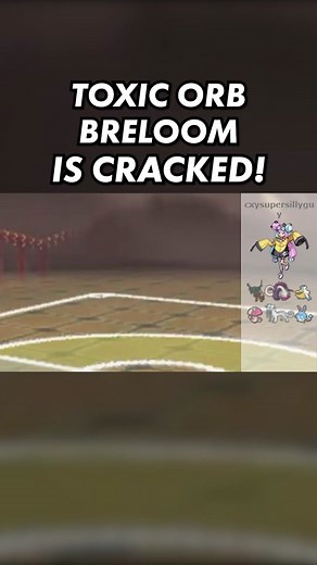 Toxic Orb Breloom Strategy in Competitive Pokemon Battles