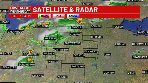 6 PM RADAR UPDATE (6-24-25) | Scattered, "pulsing" thunderstorms continue to form across Northern Indiana (primarily north/WEST Indiana) and will continue through sunset (8:30-9:30 pm) before tapering off. These storms are primarily heat-driven, and without a strong forcing mechanism (like a cold front), the severe risk is low. Having said that, since these storms are pulsing (they'll quickly intensify, then almost as quickly weaken) it is not impossible a brief bout of severe weather could occu